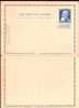 AP - Entier Postal - Carte-lettre N° 13 Pour L´étranger - Grosse Barbe Fine Barbe - 0,25 C Bleu Sur Rose - Légende Sur 2 - Kartenbriefe