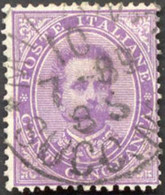 Pays : 247,01 (Italie : Umberto Ier)  Yvert Et Tellier N°:   38 (o) - Used