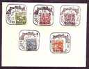 Autriche Ob. Série N° 326 à 330  Sur  Papier. - Used Stamps
