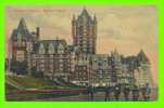 QUÉBEC - LE CHÂTEAU FRONTENAC EN 1934 - ANIMÉE - NOVELTY MANUFAC. - - Québec - Château Frontenac