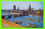 LONDON - HOUSES OF PARLIAMENT - WESMINSTER BRIDGE - THE PHOTOGRAPHIC GREETING CARD CO - - Houses Of Parliament