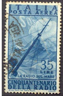 Pays : 247,1 (Italie : République) Yvert Et Tellier N° : Aé  127 (o) - Airmail