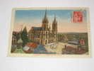 (109) -- 1 -- Carte Postale Sur Pontmain La Basilique Et Le Parvis - Pontmain
