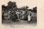 DAHOMEY Toffo, Village, Groupe De Villageois, Trés Beau Plan, Ed Besson, 191? - Dahome