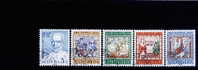 Suisse Yv.no.786/90 Obliteres,serie Complete - Gebruikt