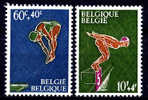 BELGIQUE - COB - 1372/73** - Cote 1.15 € - Swimming