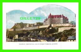 QUÉBEC - LE CHÂTEAU FRONTENAC ET LA TERRASSE DUFFERIN - CIRCULÉE EN 1906 - G. MACFARLANE - - Québec - Château Frontenac