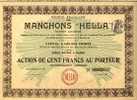 MANCHONS HELLA 1907 (art. N° 127 ) - Industry