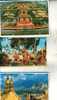 8 Asian Country Postcard - 6 Carte D´Asie - China - India - Singapore - Andere & Zonder Classificatie