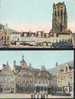 FURNES - "Hôtel De Ville" & "Tour De L'Eglise St Nicolas. Grand Place" - Lot De 2 CV - Veurne