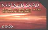 ITALY - C&C CATALOGUE - F4007 - MYLAND CARD - Pubbliche Tematiche