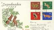 4532    FDC ALLEMAGNE - Lapins