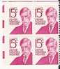 US Scott 1288 - Block Of 4 - 15 Cent Oliver Wendell Holmes Mint Never Hinged - Blocks & Kleinbögen