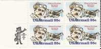 US Scott C100 - Zip Block Of 4 - Glenn Curtiss 35 Cent - Mint Never Hinged - 3b. 1961-... Nuovi