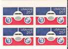 US Scott C89 - Block Of 4 - Plane And Globes 25 Cent - Mint Never Hinged - 3b. 1961-... Ungebraucht