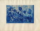 OISEAU  -  LITHOGRAPHIE SUR PAPIER EPAIS  -   SIGNEE  ET NUMEROTE - Lithographies