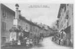 73 // SAVOIE / MONTMELIAN / Fontaine Pillet Will Et Grande Rue / ANIMEE / L Blanc Edit / # - Montmelian