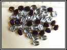 Lot De 20 Perles Tchèques Ovales En Verre Parme AB 6x8mm - Pearls