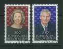 Liechtenstein Mi 1024-1025 Prince Hans-Adam And Princess Marie - Used Stamps