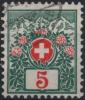 SUISSE Taxe 44 (o) Chiffre Rouge - Segnatasse