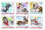 ROMANIA 1965, FABLES ET CONTES FOLKLORIQUES  USED  FULL SET  YVERT#2132-2137 - Théâtre