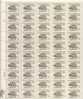 US Scott 1934 - Sheet Of 50 - Frederic Remington 18 Cent ** MINT - Sheets