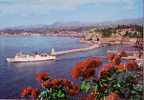 CARTE POSTALE DE NICE - VUE GENERALE - LE PORT - LE COURRIER DE LA CORSE - Transport Maritime - Port