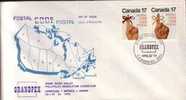 CANADA FDC CODE POSTAL 1979  FDC44 - Postleitzahl