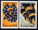 Nlle Calédonie - Yvert N°475/6 Neufs** (MNH) - Serpents - Laticauda Laticaudata - Laticauda Colubrina - Unused Stamps