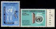 TURKEY   Scott   # 1497-8*  VF MINT LH - Nuovi