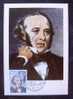 Carte Maximum - Monaco - Centenaire De La Mort De Sir Rowland Hill - Maximum Cards