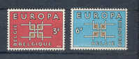 Belgie Ocb Nr: 1260 - 1261 ** (zie Scan) - 1963