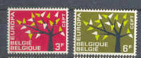 Belgie Ocb Nr: 1222 - 1223 ** (zie Scan) - 1962