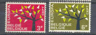 Belgie Ocb Nr: 1222 - 1223 ** (zie Scan) - 1962