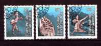 Liechtenstein Mi 843-845 Liechtenstein Legends IV: The Destruction Of Trisona 1984 - Used Stamps