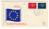 Olanda - Busta Fdc Europa 1960 - 1960