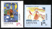 LITHUANIA - LITUANIE - LITOUWEN : 12-04-1997 (**) : EUROPA-CEPT 1997 - 1997