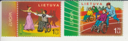 LITHUANIA - LITUANIE - LITOUWEN : 15-04-2006 (**) : 2V  : EUROPA 2006 "Integration" - 2006