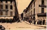 Tarare Rue De La Gare 1914 - Tarare