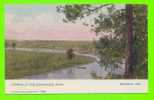 RENFREW, ONT. - LOOKING UP THE BONNECHERE RIVER - ANIMATED - CANADIAN SOUVENIR POST CARD - - Otros & Sin Clasificación