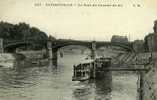 D. 94. ALFORTVILLE - LE PONT DU CHEMIN DE FER AVEC PENICHES - Alfortville