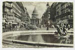 D 2630 - Paris. La Rue Soufflot Et Le Panthéon - S/w Foto Ak, 1954 Gelaufen - Panthéon