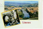 11 - LIMOUX - Multivues - Carte Moderne - Limoux