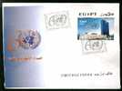 EGYPT COVERS > FDC > 2005  >  UN UNITED NATION  60 Years - Andere & Zonder Classificatie