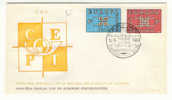 Belgio - Busta Fdc Europa CEPT 1963 - 1963