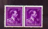 Belg. 1945 - N° 693 ** (paire) - 1936-1957 Open Kraag