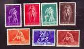 Belg. 1945 - N° 701/709 * - Unused Stamps