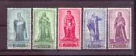 Belg. 1947 - N° 751/755 ** (cote 62,50) - Unused Stamps