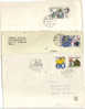 Cecoslovacchia - 3  Lettere  Viaggiate Per L'Italia Con  F.lli Commemorativi - Colecciones & Series