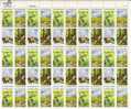 US Scott 1921-1924 - Sheet Of 50 - Save Wildlife Habitats 18 Cent ** MINT NH - Ganze Bögen